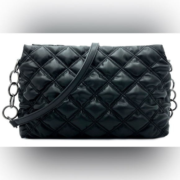 Gilda Paris Quilted and studded shoulder bag with chain detail - Picture 4 of 11